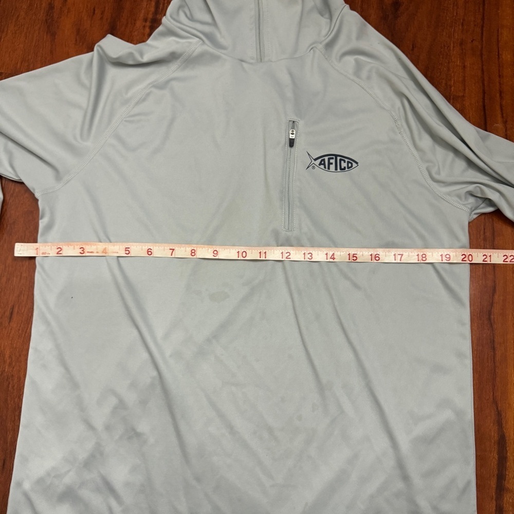 Aftco Light Hoodie Jacket Shirt Size Small Active - Picture 9 of 11
